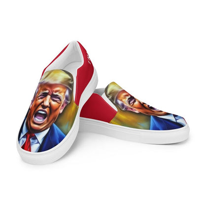 Donald J Trump President POTUS Election 47 45 Voter Men’s slip-on canvas shoes