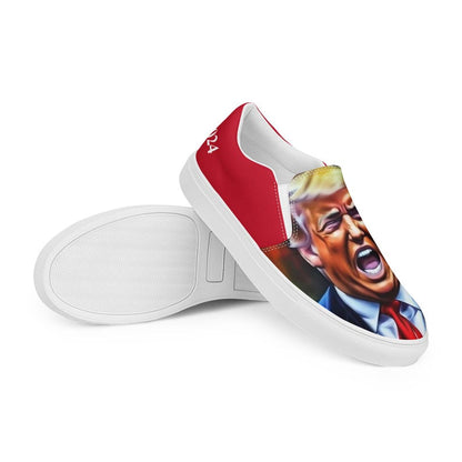 Donald J Trump President POTUS Election 47 45 Voter Men’s slip-on canvas shoes